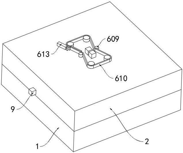 一种汽车塑料零件加工用铸造模具的制作方法