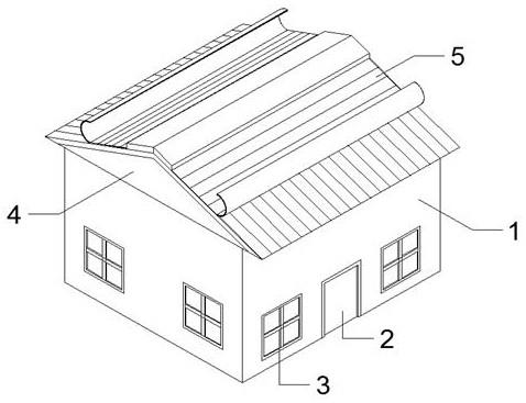 一种小屋面排水节点结构的制作方法