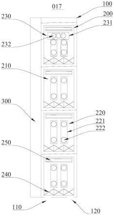 一种织物烘干房、纵向阶梯式织物整理装置及织物整理方法与流程