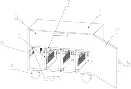 一种具有分类结构便于整理的维修器具存放箱的制作方法