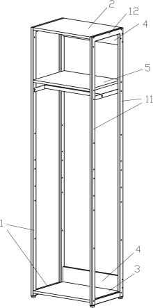 钢木结构的多功能家具的制作方法