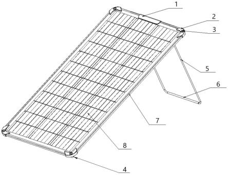 一种堆叠式太阳能板的制作方法