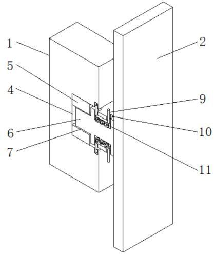 一种电梯按键固定结构的制作方法