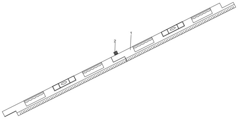 一种拼接式建筑施工测量尺的制作方法