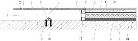 一种架空地板及石材地面衔接安装固定系统的制作方法