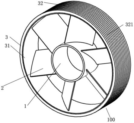 高效钢丝绳保护式低噪音自降温绳轮结构的制作方法