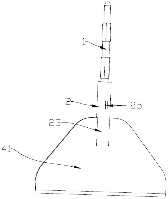 一种用于镐锤的转接机构及镐锤的制作方法