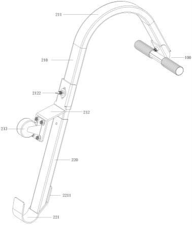 一种梯子钩稳定器的制作方法