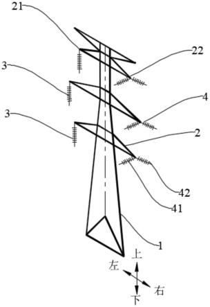 输电杆塔及输电系统的制作方法