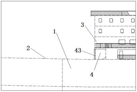 一种上层建筑负角隅结构的制作方法