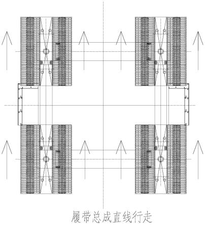 履带总成行走控制方法、系统及履带式塔机与流程