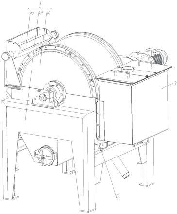 铁精粉生产用磁选机及选铁工艺的制作方法