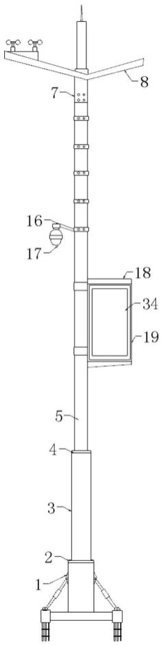 一种电力通信杆塔的制作方法