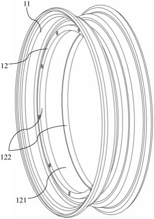 一种具有凹槽结构的导磁环及其电动车用轮毂电机的制作方法
