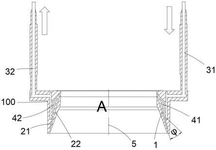 MOCVD反应室的隔离挡板装置的制作方法