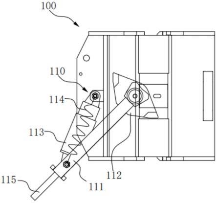 一种行程装置及爬模的制作方法