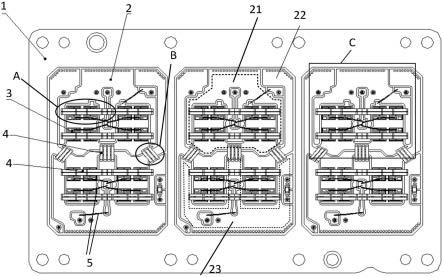 一种铜带键合的碳化硅车用功率模块封装结构的制作方法