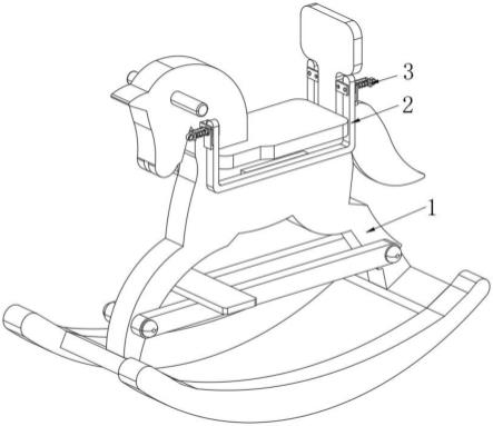 一种木马摇椅的制作方法