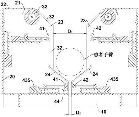 一种血压测量时防传染用辅助装置的制作方法