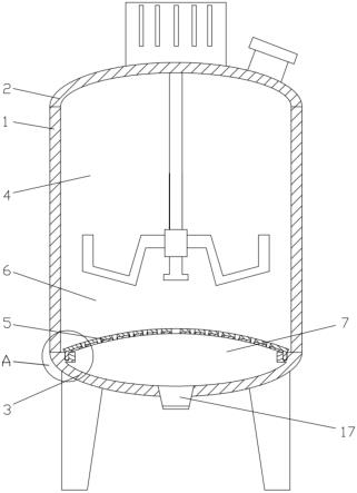 具有过滤封头的搅拌罐的制作方法