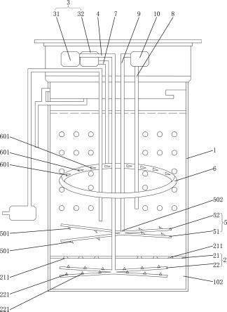 一种水产养殖用水净化器的内循环助推装置的制作方法