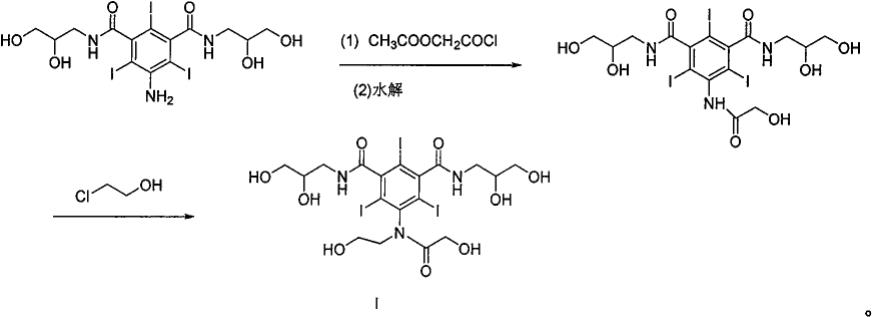 一种碘佛醇多取代物的合成的制作方法