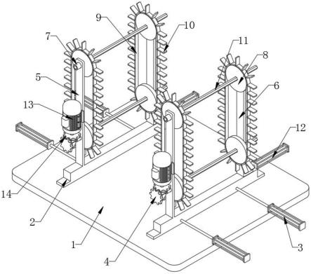 一种玻璃建材加工用的夹持装置的制作方法