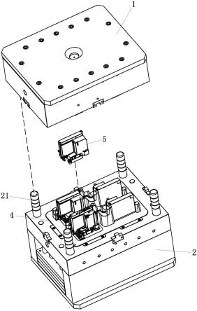 一种用于电源盒生产的成型模具的制作方法