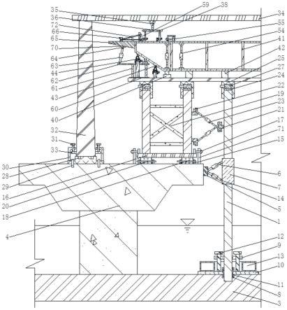 复合式支架-龙门吊组合大悬臂展翘钢箱梁施工方法与流程