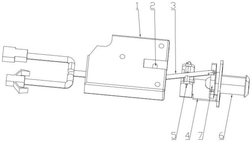 一种电磁锁的应急开启结构和骨灰盒存放柜的制作方法