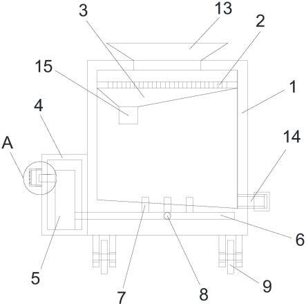 一种消失模涂料回收装置的制作方法