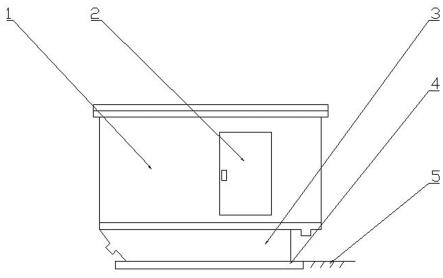 一种预装式变电站的目字型沉箱式底座结构的制作方法