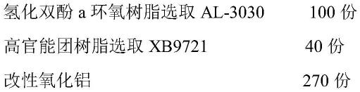 一种新能源汽车电池导热环氧树脂胶黏剂及其制备方法与流程