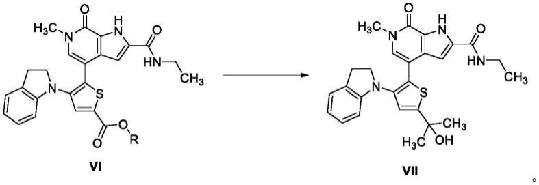 一种N-杂环BET溴结构域抑制剂的合成方法及其中间体与流程