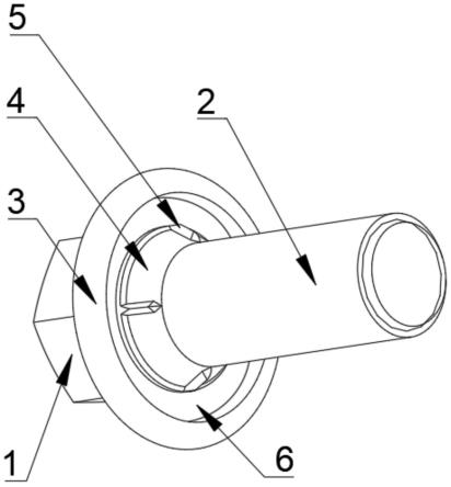 一种防锈法兰面螺栓及其在连接料塔中的应用的制作方法