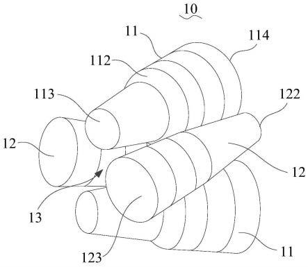 轧制机构、斜轧机及45钢棒材的超细晶轧制方法与流程