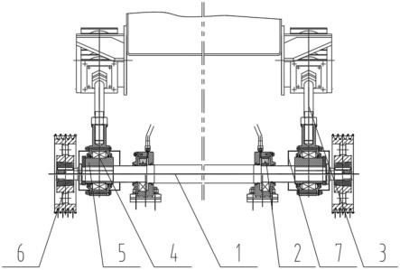 一种平衡式输送机防油罩装置的制作方法