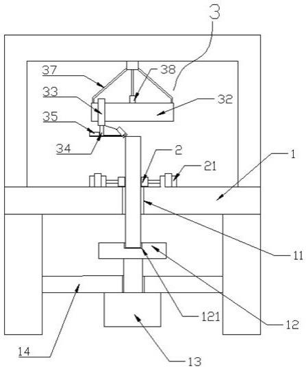 一种铝型材立式打磨工装的制作方法