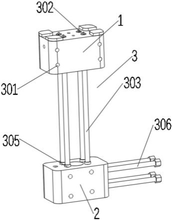 一种模具镶针冷却装置机构的制作方法