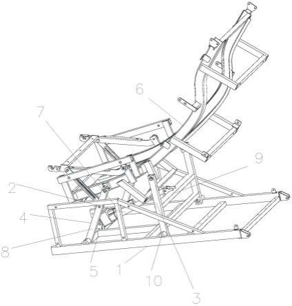 一种实现按摩椅零空间按摩椅结构的制作方法