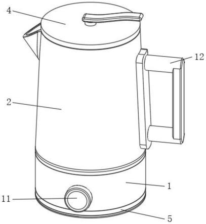 一种瓶口密封垫防掉落的煮水壶的制作方法