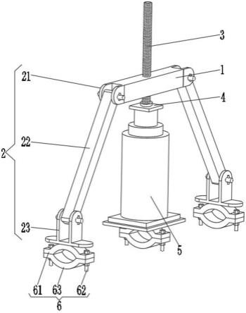 一种塔式起重机起重臂斜撑杆校正装置的制作方法