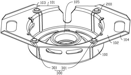 端盖组件、电机及洗衣机的制作方法