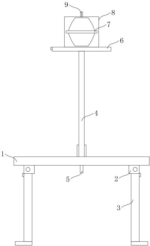 一种调节组件及行车警示器的制作方法