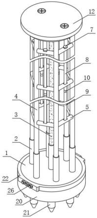 一种大跨度单层筒状建筑钢结构的制作方法