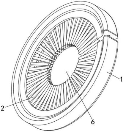 一种圆环形碳纤维刷轴电流防护装置的制作方法