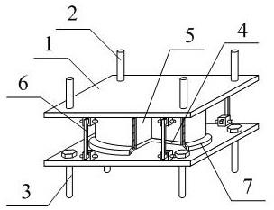 一种钢结构桥梁减震支座的制作方法
