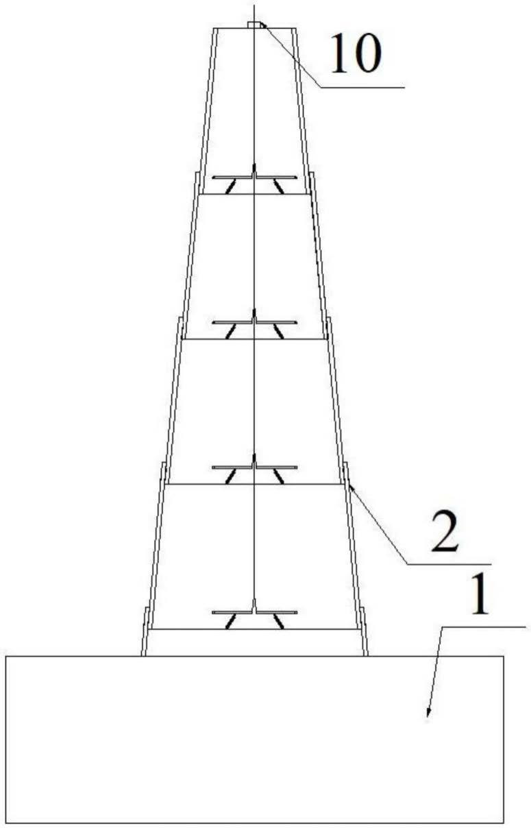 可折叠收纳的三棱量尺的制作方法