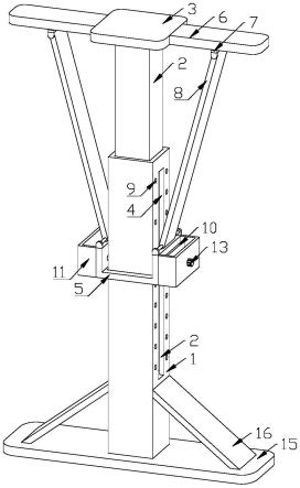 一种钢结构房屋建设用支撑装置的制作方法