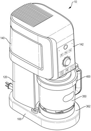 用于微型果泥机的盖子和刀片及盖子和刀片组件的制作方法